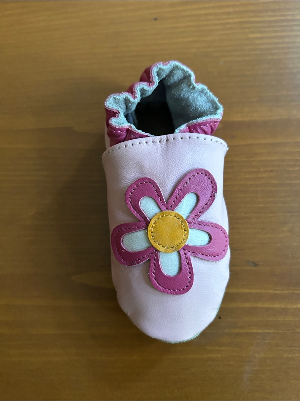 Robeez Pink Flower Soft Sole Shoe - Unbranded
